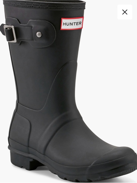 Hunter Shoes - Hunter Original Short Waterproof Black Rain Boots